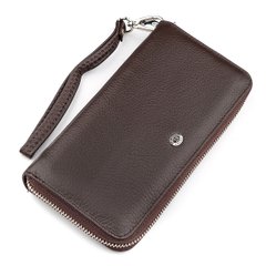 Чоловічий гаманець ST Leather 18421 (ST45) шкіряний Коричневий