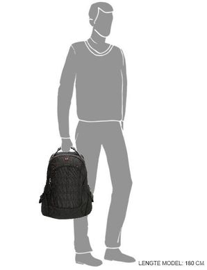 Рюкзак для ноутбука Enrico Benetti Eb47181 001 Чорний