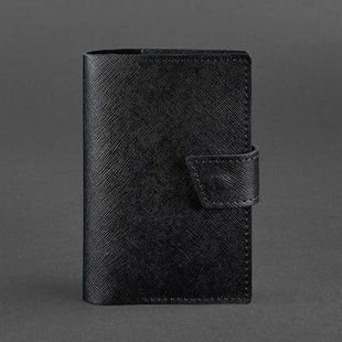 Обкладинка для паспорта 4.0 Blackwood - чорна Blanknote BN-OP-4-blackwood