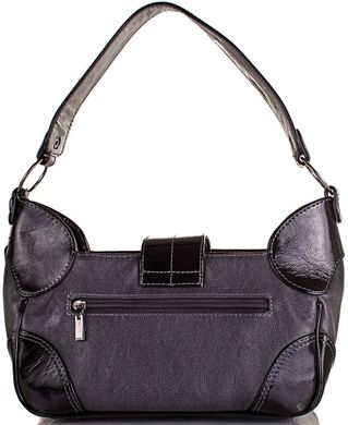 Удобная женская кожаная сумка PEKOTOF Pek76-15, Серый