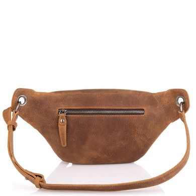 Мужская сумка на пояс коричневая Tiding Bag t2103C Коричневый