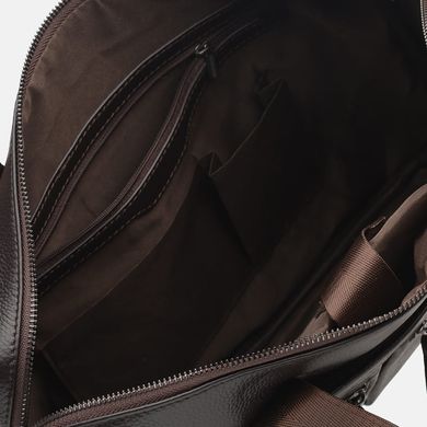 Мужская кожаная сумка Borsa Leather K18612-brown