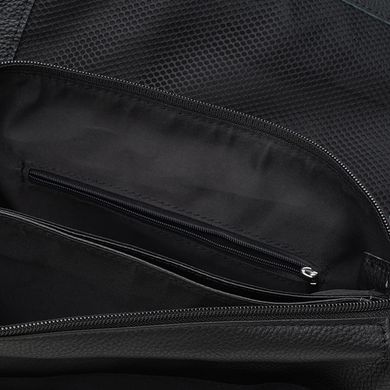 Мужская кожаная сумка Keizer K18858bl-black