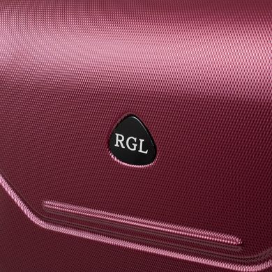 Валіза маленька на 4-х колесах ROGAL (роги) RGL720S-maroon Бордова