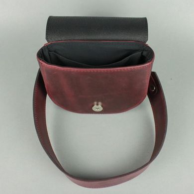 Женская кожаная сумка Ruby S бордовая винтажная Blanknote TW-Rubby-small-mars-crz