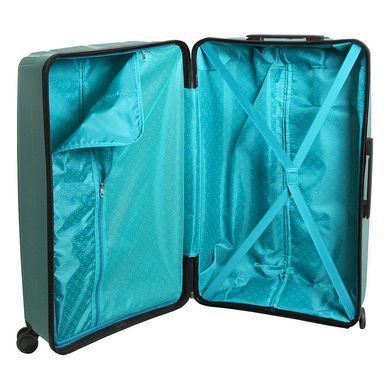Чемодан дорожный средний Vip Collection Phuket мятный 67 л полипропилен (Phuket 25 Mint) vcPhuket.25.Mint
