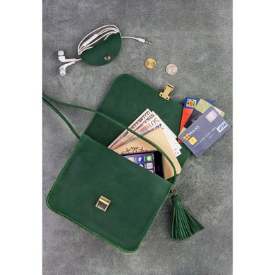 Бохо-сумка Лилу изумруд - зеленая Blanknote BN-BAG-3-iz-man