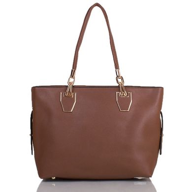 Жіноча сумка з якісного шкірозамінника ANNA & LI (АННА І ЛІ) TU14460-khaki Коричневий