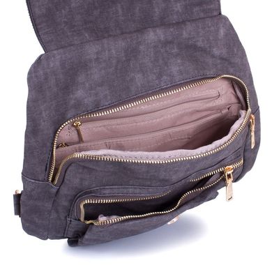 Женский рюкзак из качественного кожезаменителя и ткани AMELIE GALANTI (АМЕЛИ ГАЛАНТИ) A981199-grey Серый