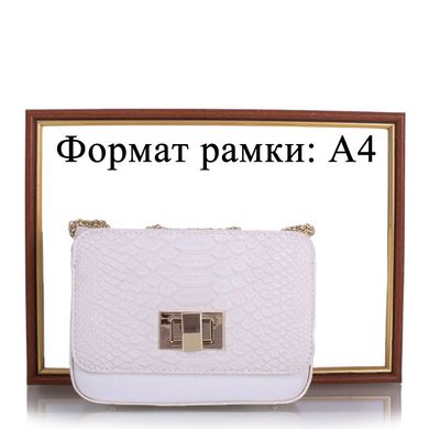 Женская мини-сумка из качественного кожезаменителя AMELIE GALANTI (АМЕЛИ ГАЛАНТИ) A11039-white Белый