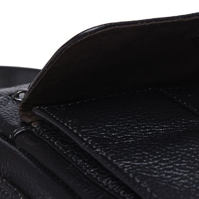 Чоловіча шкіряна сумка Borsa Leather K18154-black