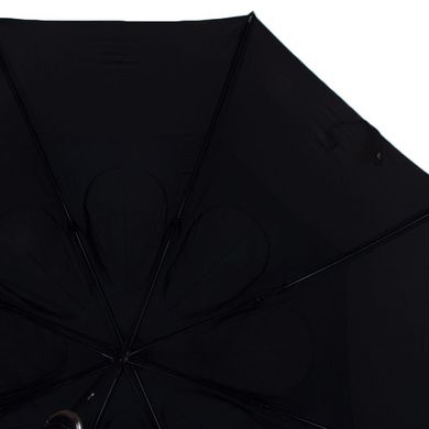Зонт-трость противоштормовой мужской механический с большим куполом JEAN PAUL GAULTIER (ЖАН-ПОЛЬ ГОТЬЕ) FRHJPG37E15-black Черный
