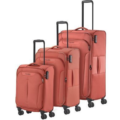 Чемодан Travelite CROATIA Большой Coral Розовый TL080349-88