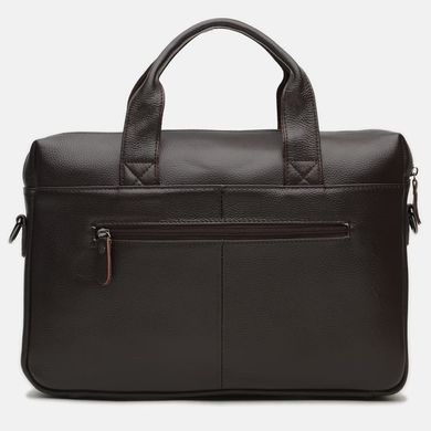 Мужская кожаная сумка Borsa Leather K18612-brown