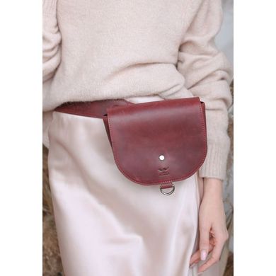 Женская кожаная сумка Ruby S бордовая винтажная Blanknote TW-Rubby-small-mars-crz