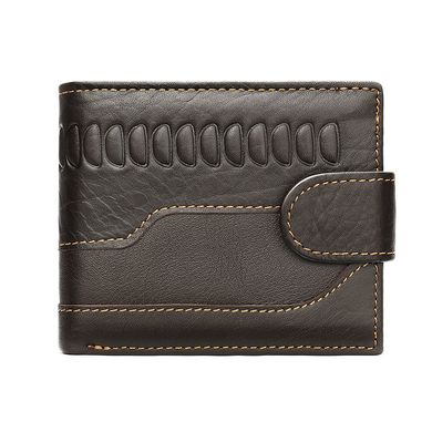 Чоловічий гаманець з тисненням 20233 Vintage Коричневий