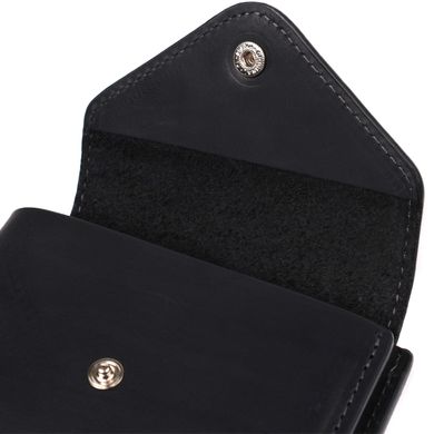 Стильний гаманець із натуральної шкіри GRANDE PELLE 16802 Чорний