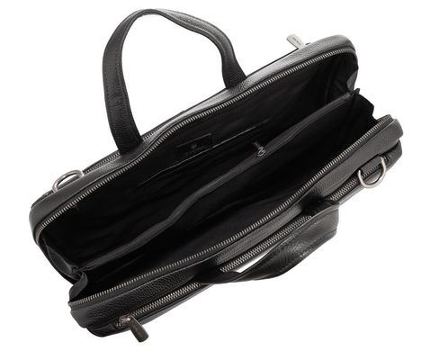 Сумка для ноутбука кожаная мужская Royal Bag RB29-88212-3A Черный
