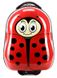 Небольшой детский чемоданчик на колесах WITTCHEN 56-3-052-D, Красный