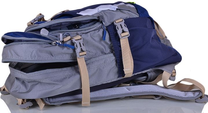 Отличный треккинговый рюкзак ONEPOLAR W1729-navy, Синий