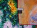 Шовкова хустка репродукція картини в стилі імпресіонізму. ETERNO ES0611-21, Помаранчевий