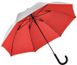 Зонт-трость женский двусторонний полуавтомат FARE (ФАРЕ) FARE7119-silver-red Серый