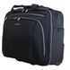 Дорожня сумка Vip Collection Barcelona 17G чорна з сірим поліестер (TF 30 17 Grey) TF.30.17.Grey