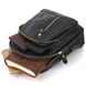 Качественный женский рюкзак Vintage sale_15006 кожаный Черный