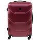 Чемодан маленький на 4-х колесах ROGAL (РОГАЛ) RGL720S-maroon Бордовый