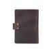 Шкіряне портмоне для паспорта / ID документів HiArt PB-03S / 1 Shabby Gavana Brown