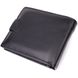 Бумажник для мужчин удобного размера из натуральной кожи ST Leather 22463 Черный