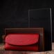 Яркий женский кошелек с монетницей на молнии из натуральной кожи Tony Bellucci 21969 Красный