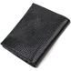 Компактний гаманець із зручним функціоналом із натуральної шкіри Tony Bellucci 22069 Чорний