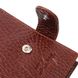 Практичный мужской кошелек с хлястиком из натуральной кожи KARYA 21075 Светло-коричневый