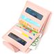 Практичний жіночий гаманець ніжного кольору з натуральної шкіри Tony Bellucci 22019 Пудровий