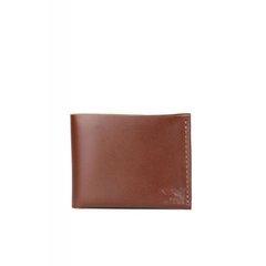Натуральний шкіряний гаманець Mini з монетницьою світло-коричневий Blanknote TW-CW-Mini-kon-ksr