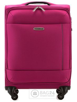 Отличный чемодан на 4-х прочных колесах WITTCHEN 56-3-341-3, Розовый