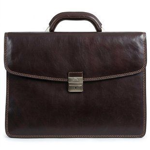 Мужской деловой портфель Tony Perotti 8009/42 moro (90378) Коричневый