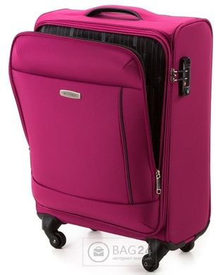 Відмінна валіза на 4-х міцних колесах WITTCHEN 56-3-341-3, Рожевий