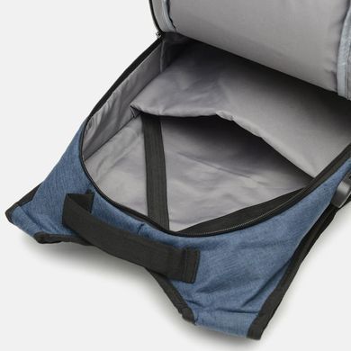 Мужской рюкзак Monsen C18328-blue из прочного полиэстера с USB-разъемом и 2 отделениями