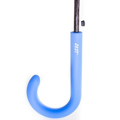 Парасолька-тростина жіноча напівавтомат ZEST (ЗЕСТ) Z21625-12 Блакитна