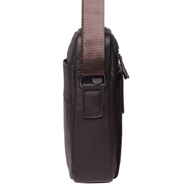 Мужская кожаная сумка Borsa Leather K18154-brown