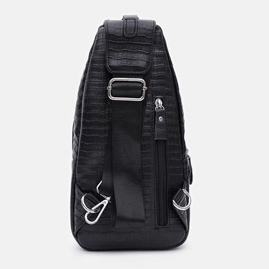 Мужской кожаный рюкзак Keizer K15015bl-black