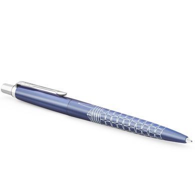 Ручка кулькова Parker JOTTER Special Edition Seoul Blue Сріблястий 19 032_SEL