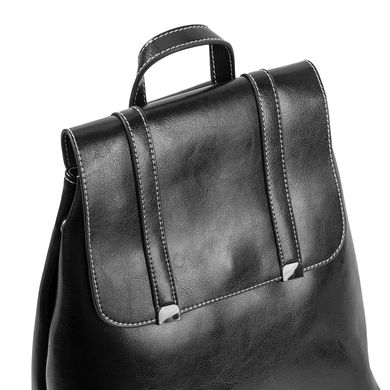 Жіночий шкіряний рюкзак ETERNO (Етерн) RB-GR3-6095A-BP Чорний