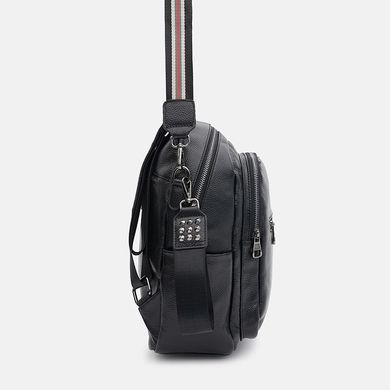 Женский кожаный рюкзак Ricco Grande K18806bl-black