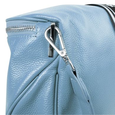 Поясная сумка женская кожаная VITO TORELLI (ВИТО ТОРЕЛЛИ) VT-5578-jeans Голубой