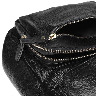 Жіночий шкіряний рюкзак Keizer K1322-black
