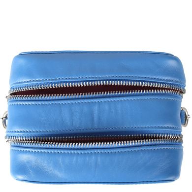 Женская дизайнерская кожаная сумка-клатч GURIANOFF STUDIO (ГУРЬЯНОВ СТУДИО) GG2103-5 Синий