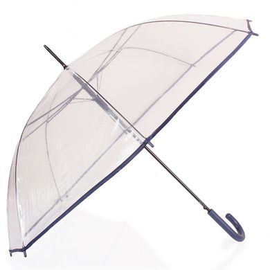 Зонт-трость женский полуавтомат HAPPY RAIN (ХЕППИ РЭЙН) U40970-2 Прозрачный